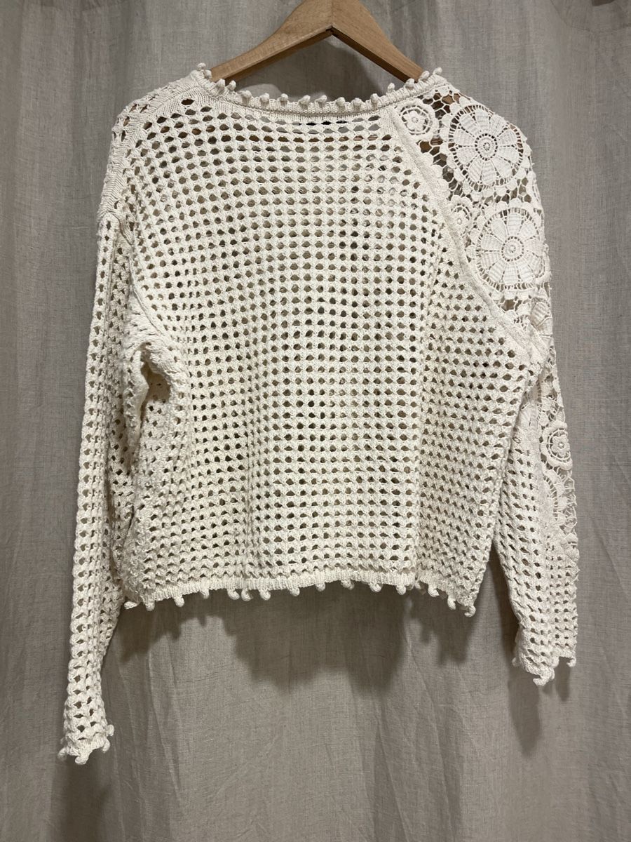Zara Maglioni & Felpe: Zara Strickpullover, Grösse S, Off-White - Versand +9.- – Nuovo (secondo la descrizione) da Meilen venduto da ana9 1
