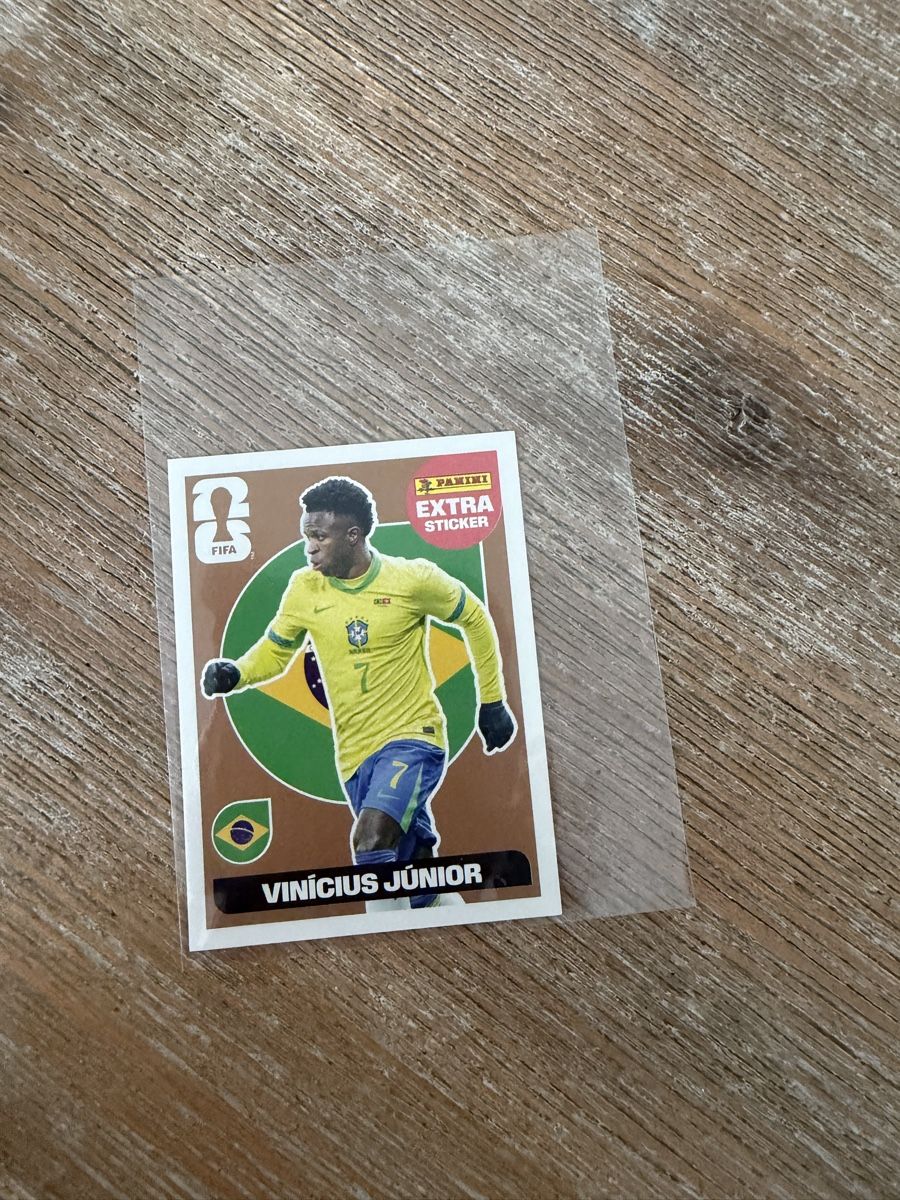 Panini Sammelbilder & Trading cards: Vinicius Junior Extra Sticker Bronze Panini – Neu (gemäss Beschreibung) aus Aeschi b. Spiez von Spatzumuus1
