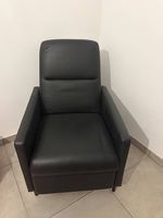 Fauteuil noir IKEA