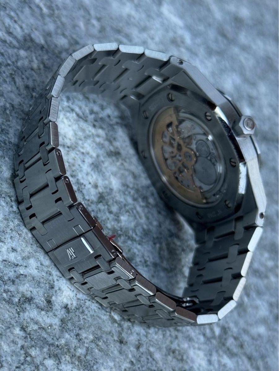 Audemars Piguet Orologi: Royal Oak Jumbo wie Neu, Ref.: 15202 – Nuovo (secondo la descrizione) da Chur venduto da lucretiawatches 3