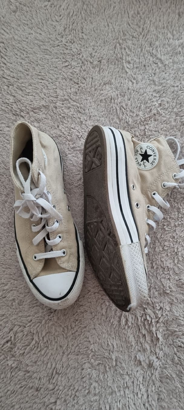 Converse Scarpe da donna: basket converse à plate forme beige 37 – Usato da Biel/Bienne venduto da nai_6852 1
