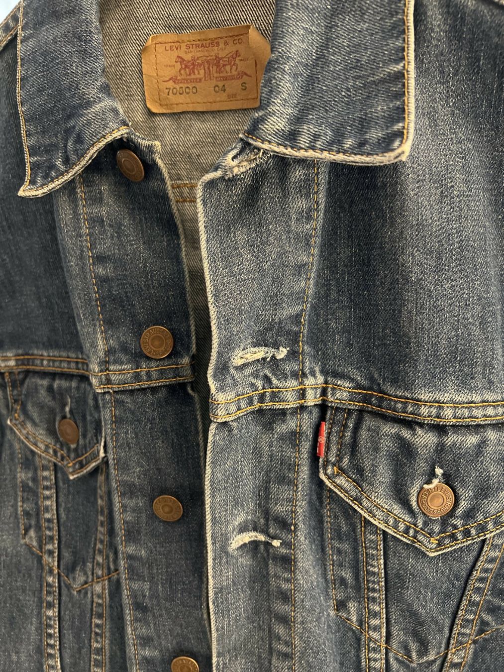 Levi's Jeans: Levi Strauss & Co Jeansjacke- vintage – Neu (gemäss Beschreibung) aus Sarmenstorf von taosun 1