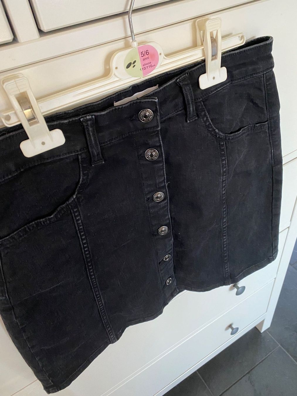Mango Röcke: schwarzer Jeansjupe Marke Mango Vicky Gr M stretch – Neu (gemäss Beschreibung) aus Goldau von Rjn 1
