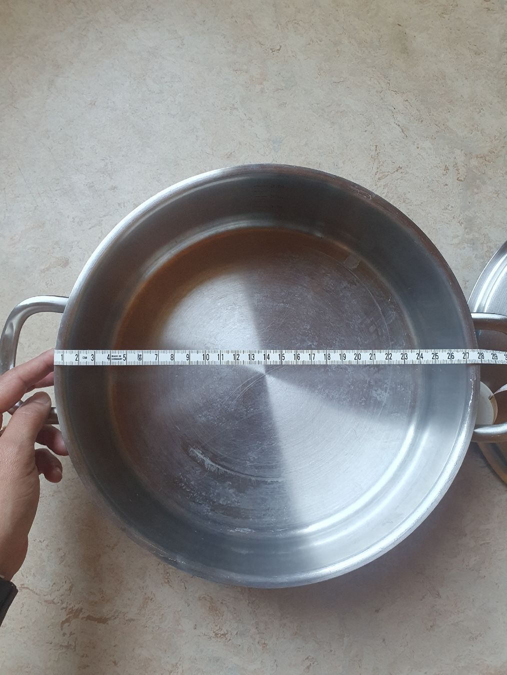 Pentole: Large Stainless Steel Stock Pot – Usato da Sirnach venduto da eftix 4