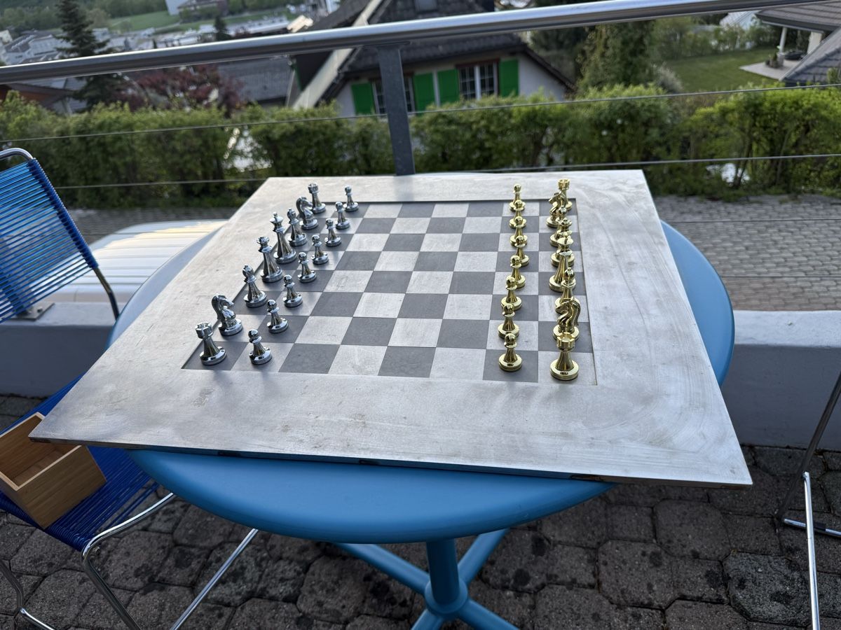 Giochi: Edles Schachbrett-Set – Usato da Aarburg venduto da Yula24 1