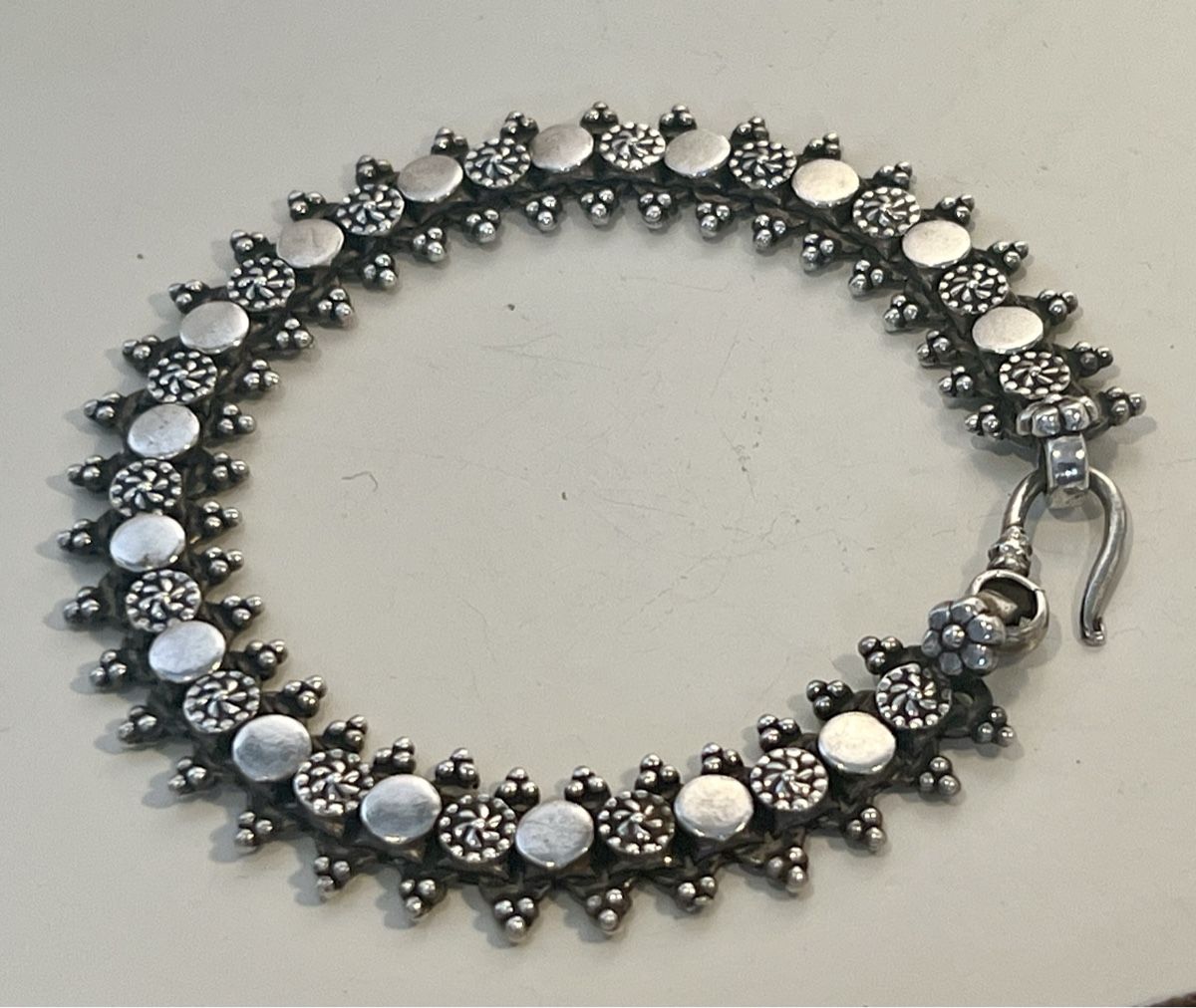 Bracelet Ancien En Argent 925 - Occasion, Poinçonné, état Très Bon