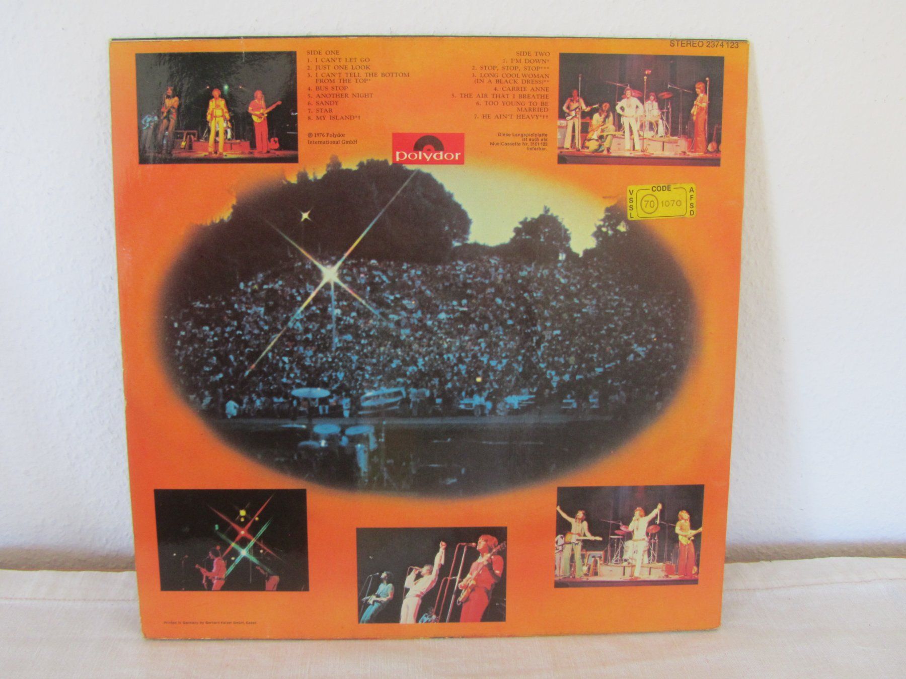 Dischi in vinile: HOLLIES:  Live – Usato da Seengen venduto da mikelele 3
