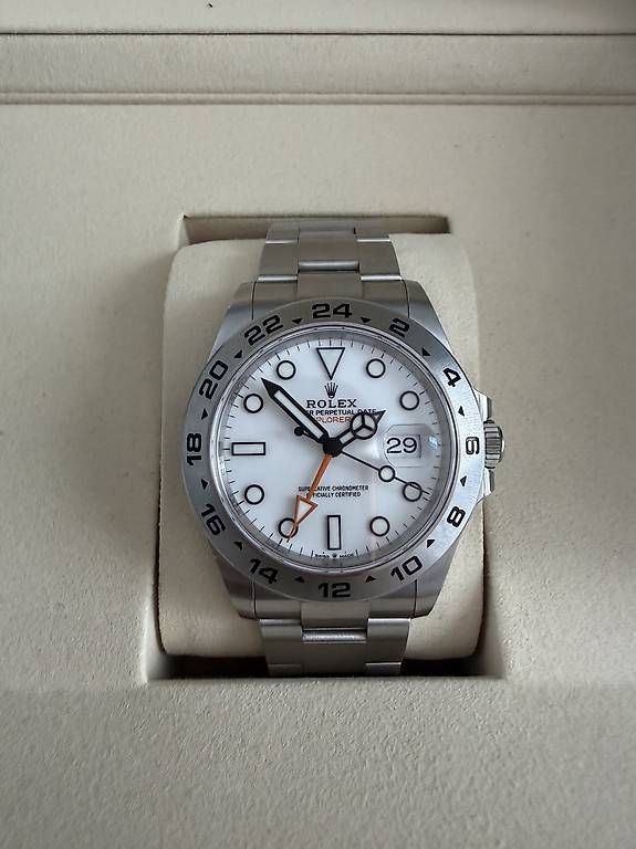 Rolex Uhren: Rolex Explorer II – Gebraucht aus Zürich von timeio-swapwatch