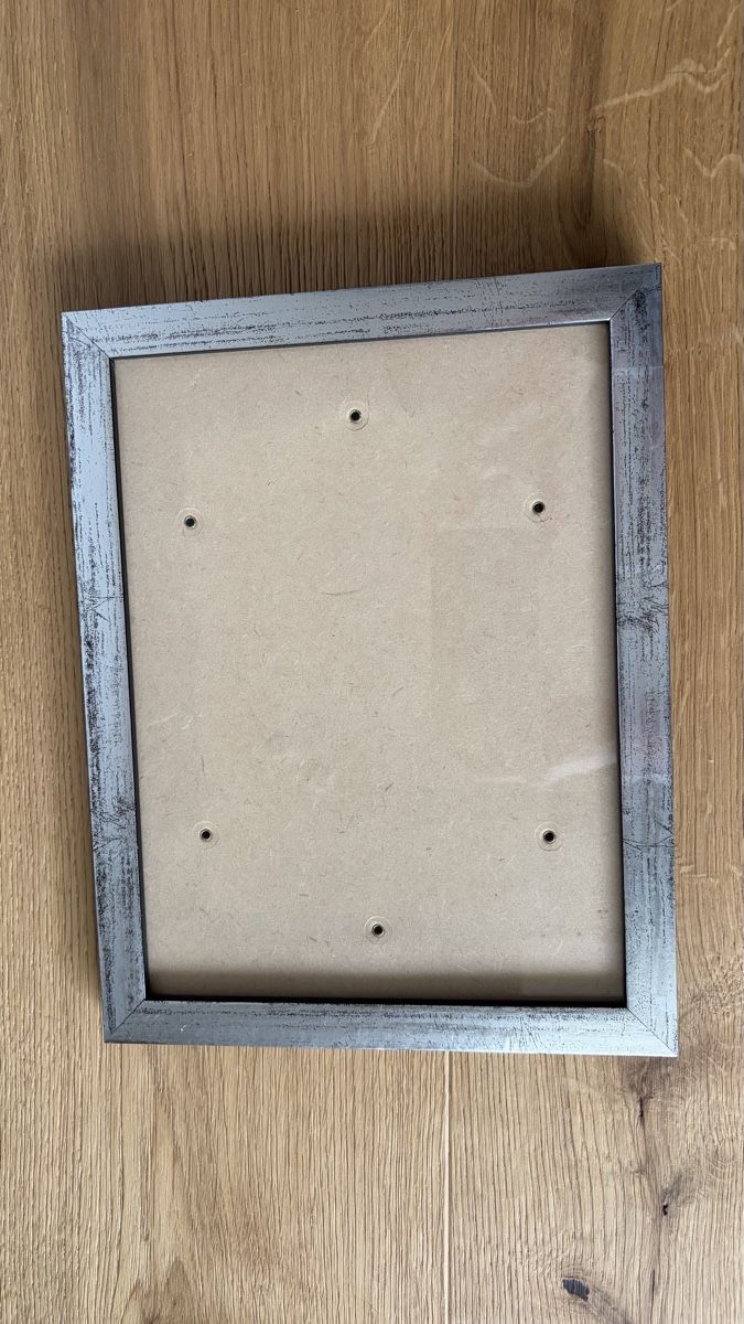 Cornici: Bilderrahmen, silber mit Muster, 21*27cm – Usato da Zürich venduto da Klusek_2019 1