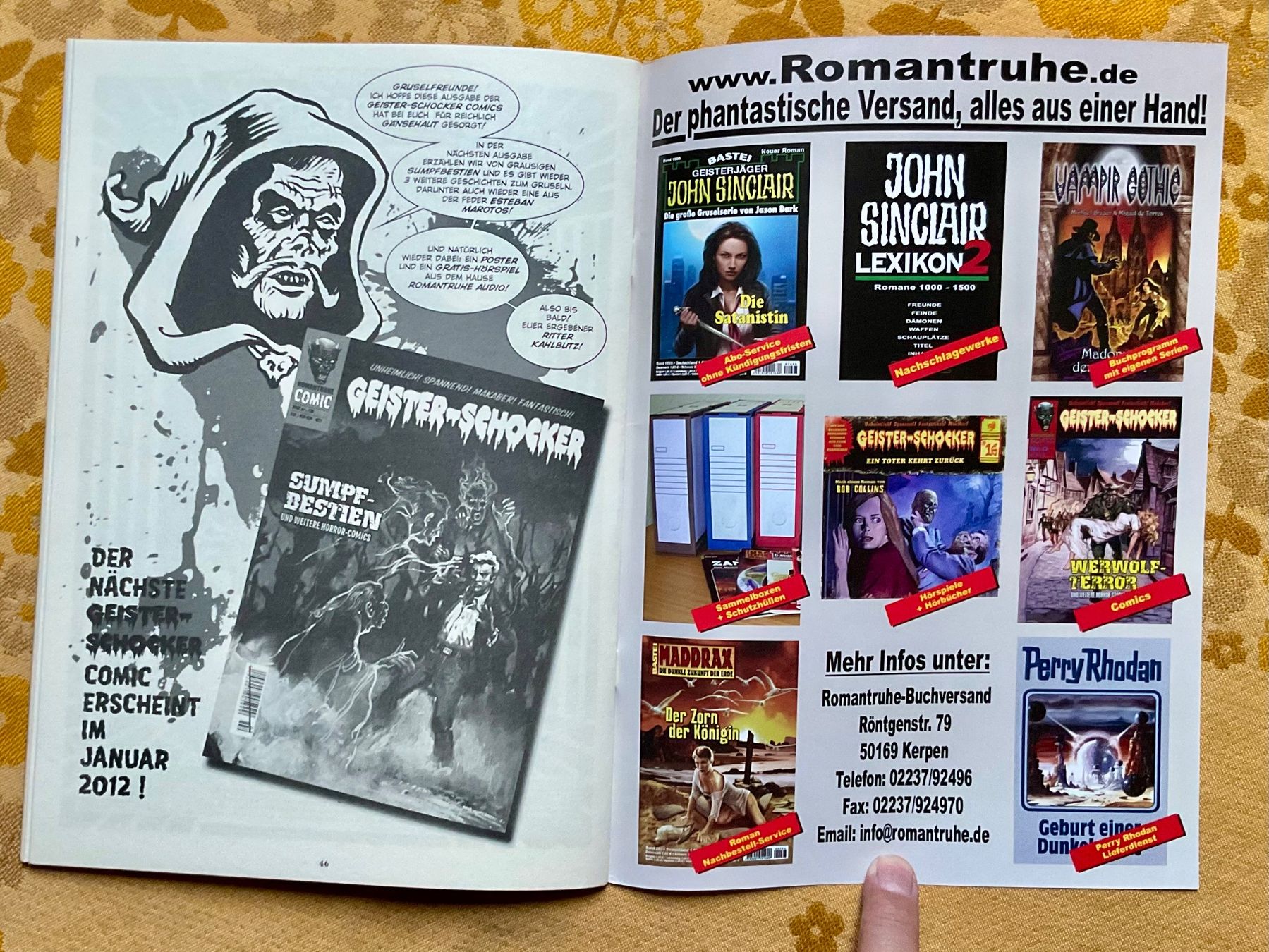 Comics: Geister-Schocker Heft Nr 2 von 2011 – Gebraucht aus Endingen von nathan05 6