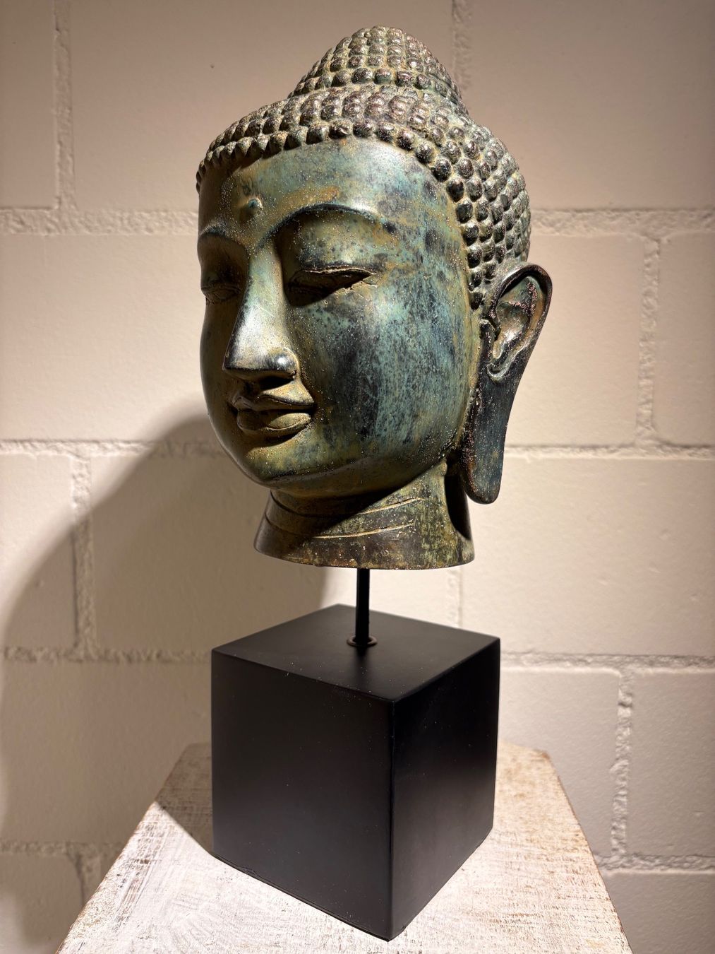 Sculture & Statue: Buddha Kopf 35 cm / Messing Skulptur – Usato da Lenggenwil venduto da Unique_ 4