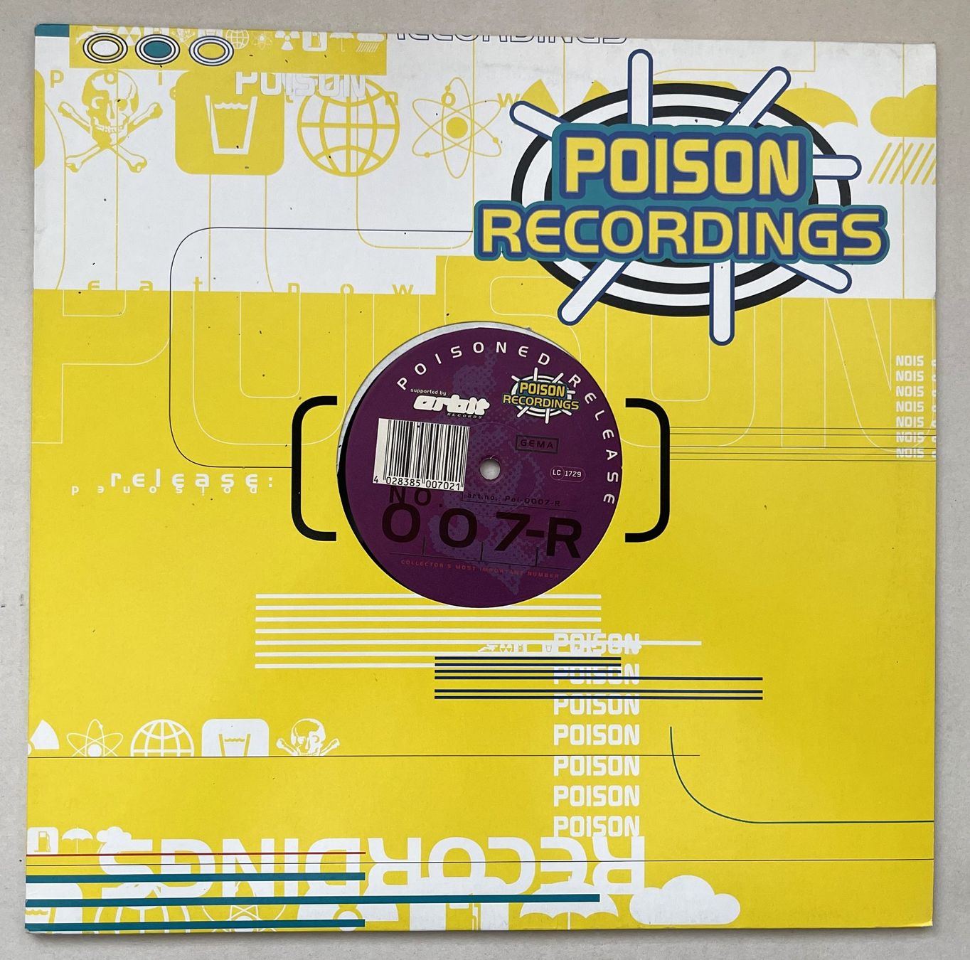 Schallplatten: POISON RECORDINGS - NO.007-R VINYL – Gebraucht aus Oftringen von Vucki 2