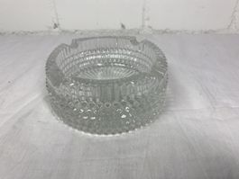Kristall Aschenbecher Vintage Design, sehr guter Zustand