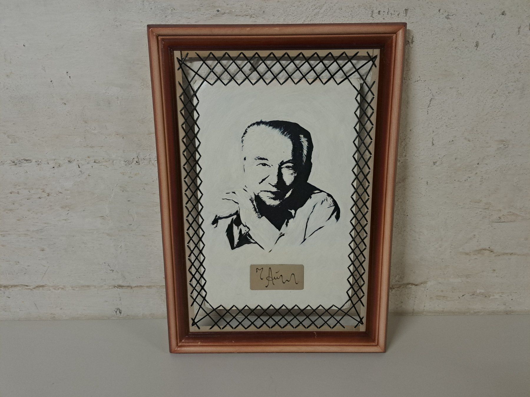 Dipinti: Spezielles Bild auf Leder Kunst Gemälde – Usato da Belp venduto da deal-now 1