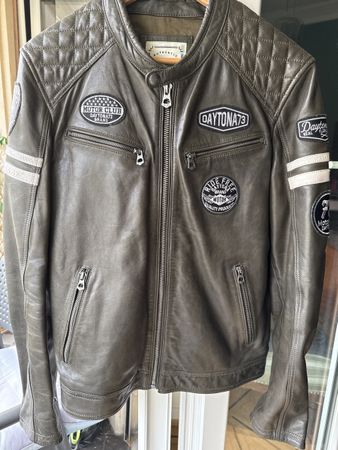Triumph Motorcycles Cafe Racer Triumph Motorrad Lederjacke