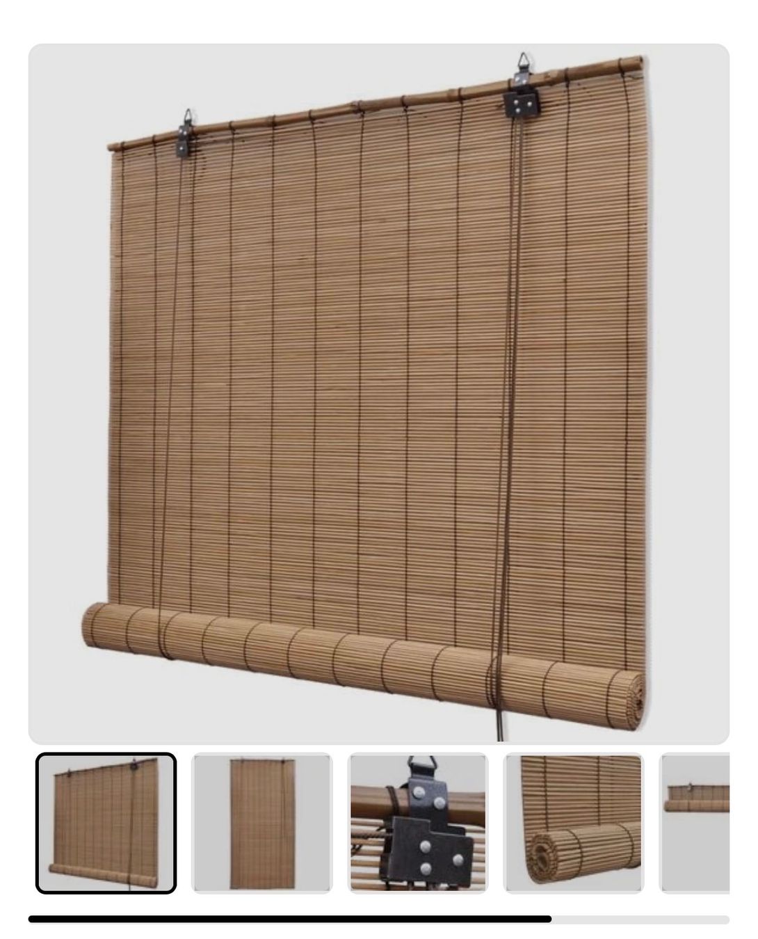 Marquises: Bambusrollo 80x160cm – Neuf avec emballage d'origine à Zollikofen par Taximan89