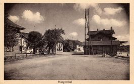 Murgenthal AG Bahnhofgelände Nr.13285a  , 1930