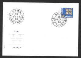 FDC 401 Europamarke ET 16.9.1963
