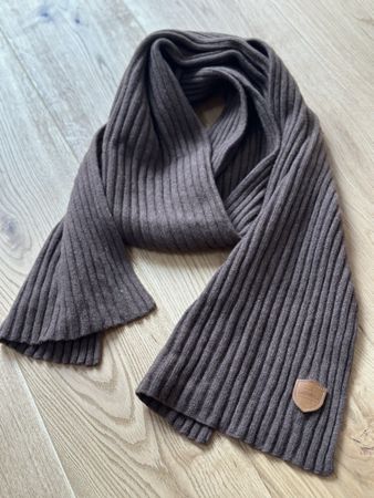 Makia Strickschal, braun, neuwertig für den Winter 🧣