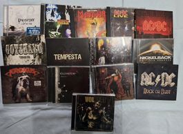 Rock Musik CD Sammlung 14 Alben AC/DC Krokus Gotthard