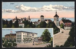 Arbon, Hotel Lindenhof, Teilansicht mit 