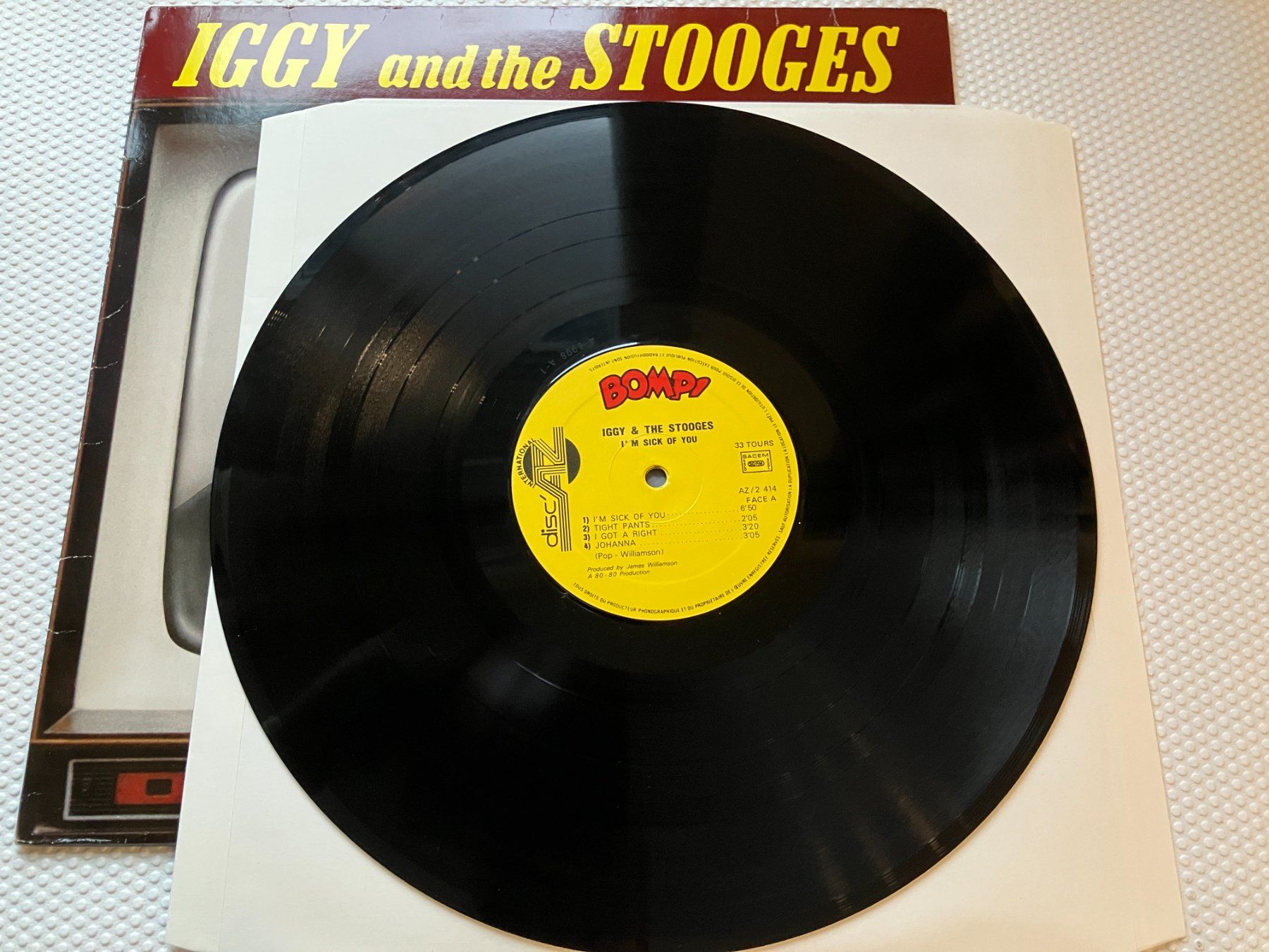 Vinyles: Iggy And The Stogges – D'occasion à Aarwangen par Jukebox3 4