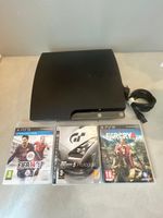 🎮 PlayStation 3 Slim mit 3 Spielen