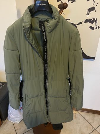 Emporio Armani piumino, taglia 44 verde salvia