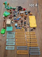 Animaux de la ferme et barrières de clôture Playmobil