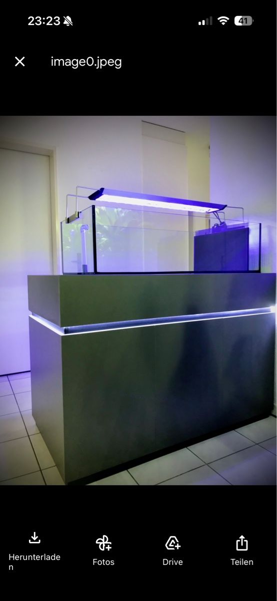 Acquari: Aquarium Sonderanfertigung – Usato da Hirschthal venduto da Scya