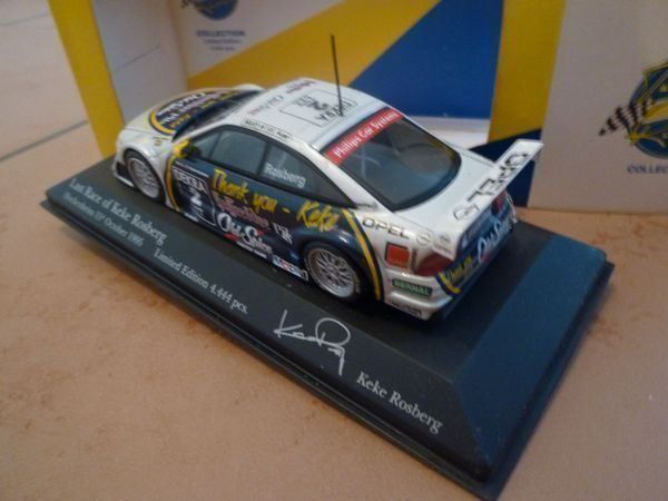 Minichamps Modellini d'auto: Opel Calibra (Bye Bye K.Rosberg) – Nuovo e nell'imballaggio originale da Flawil venduto da Imperiosud 2