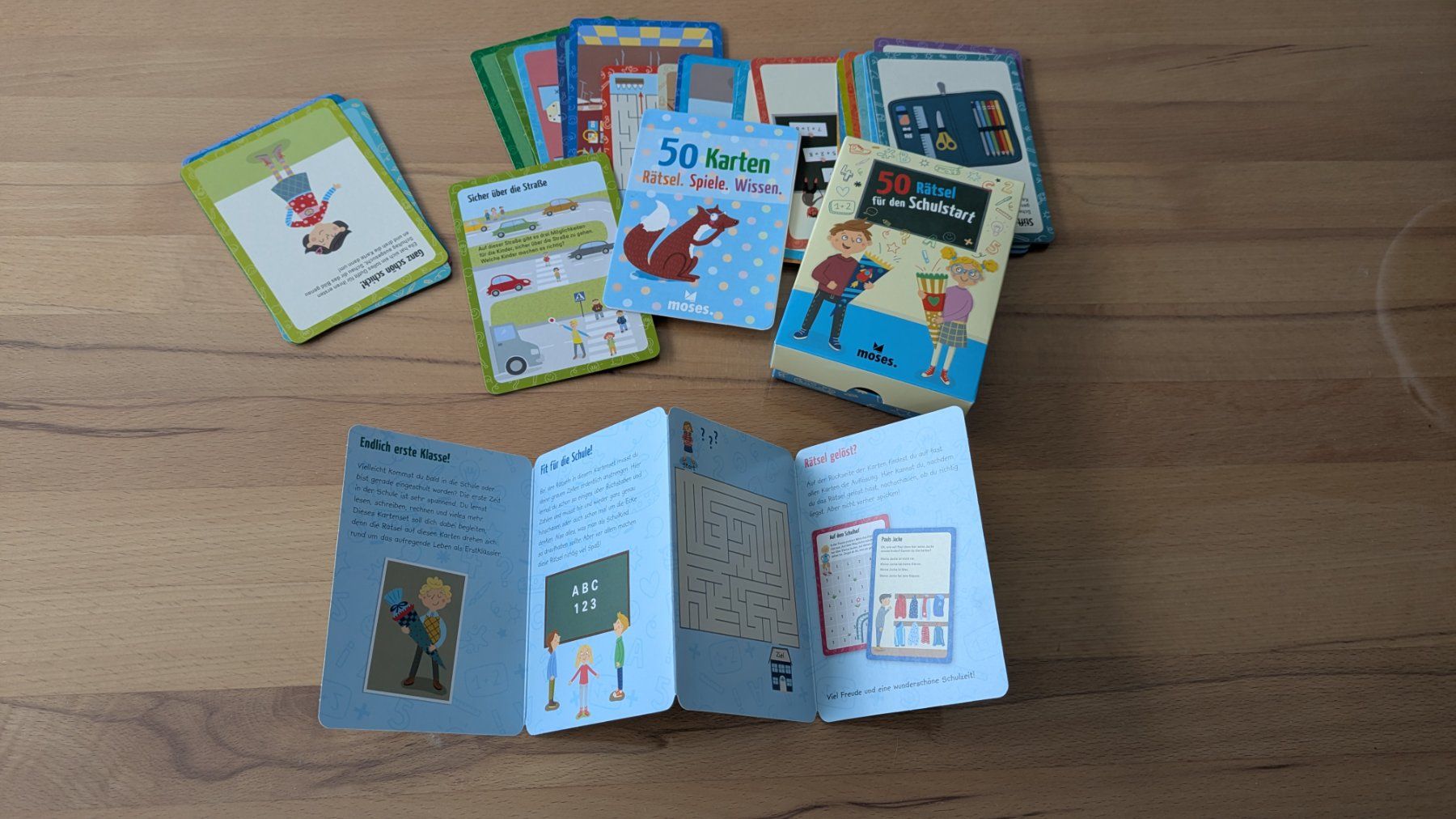 Giochi: Karten - Rätsel für den Schulstart – Usato da Staufen venduto da Fleby84
