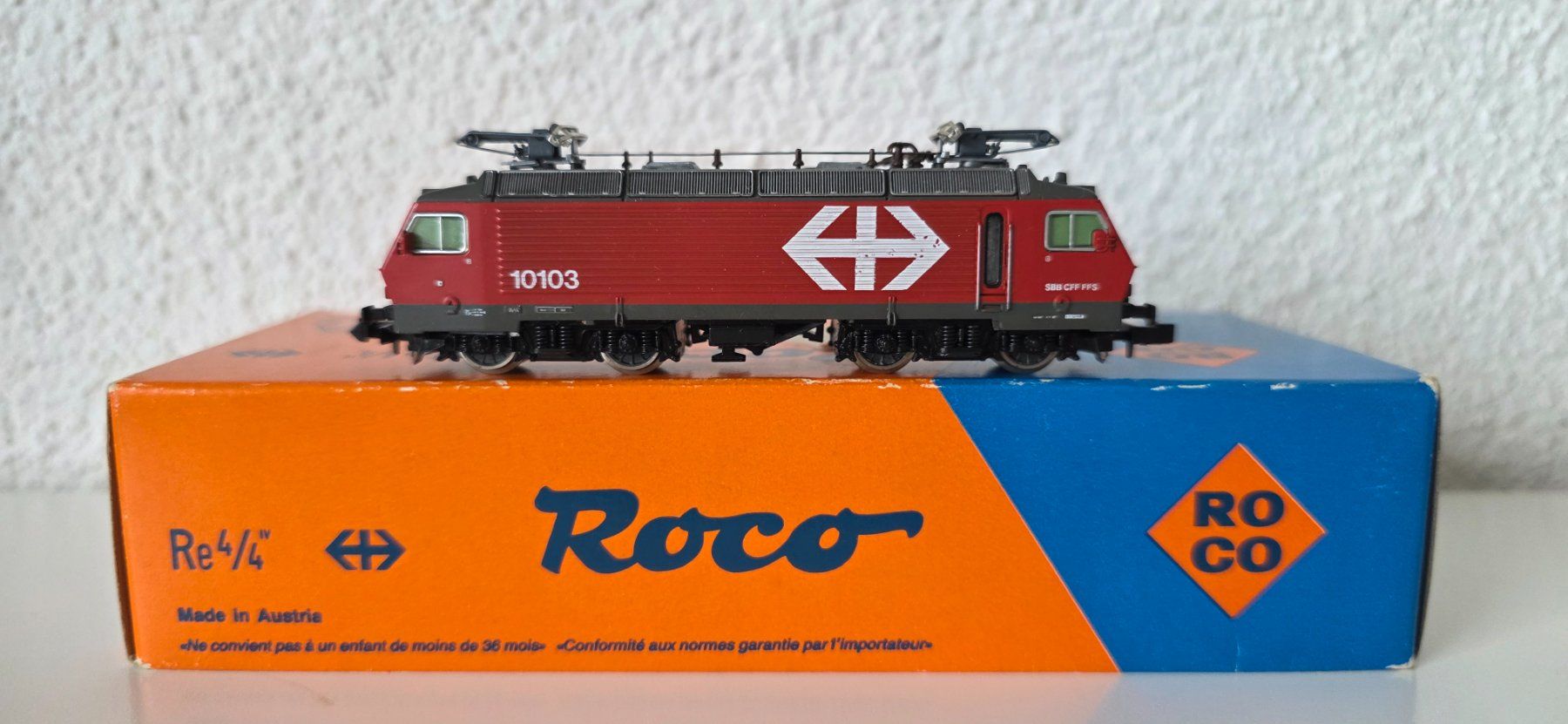 Roco Modellini di ferrovie: Re446 SBB - grosses Logo – Usato da Wittenbach venduto da Hase113
