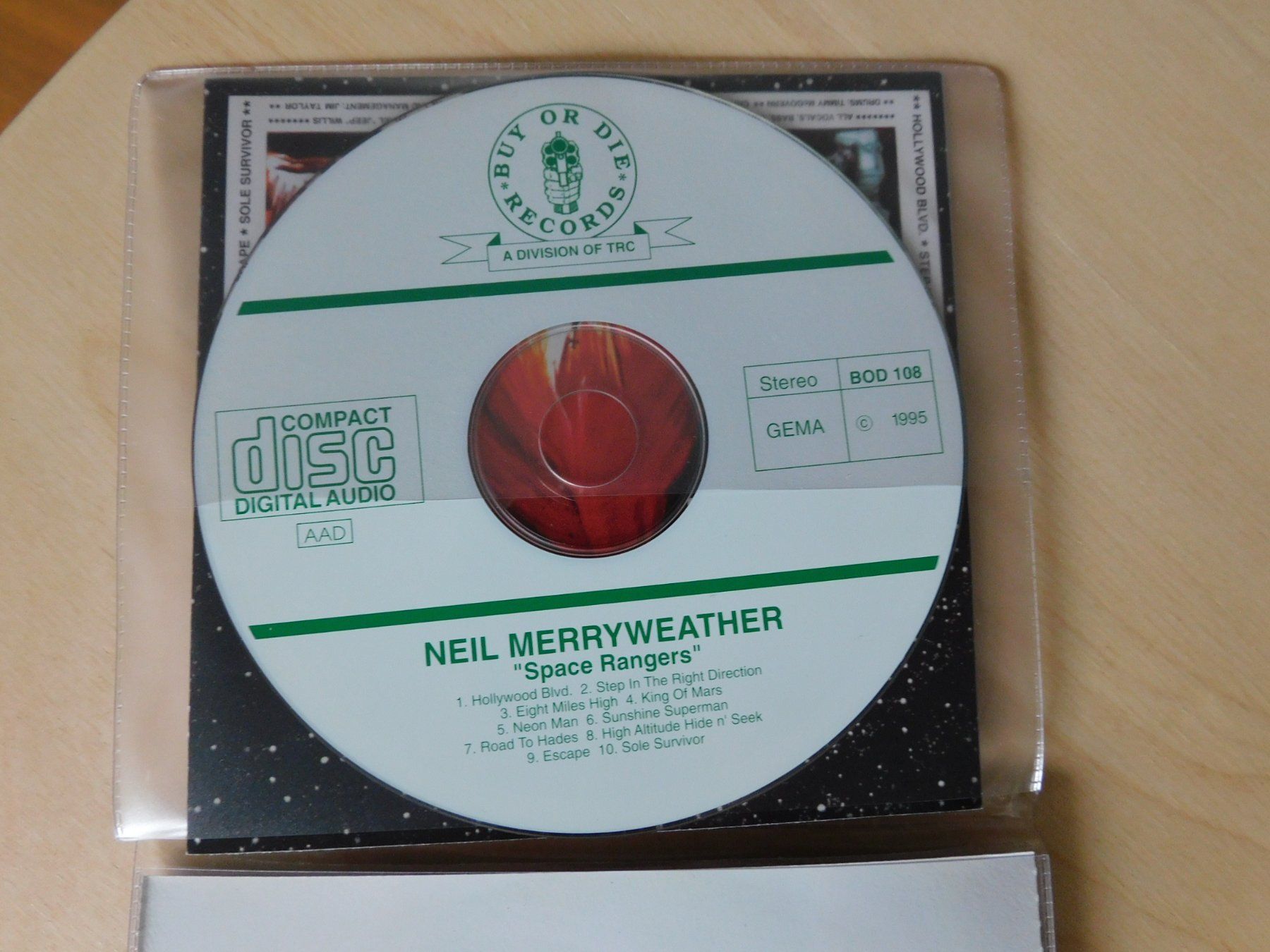 CD: Neil Merryweather – Space Rangers – Usato da Emmenbrücke venduto da keep-vinyl-alive 2