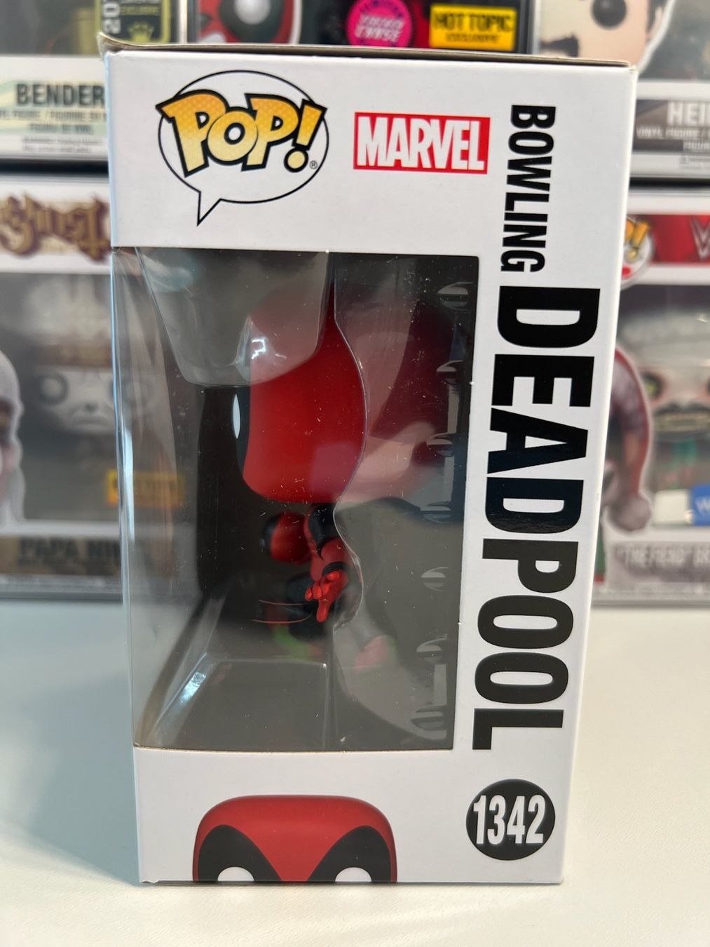 Funko Statuette: Funko POP! Deadpool Parody Bowling Deadpool – Nuovo e nell'imballaggio originale da Le Mouret venduto da perfectbijou 3