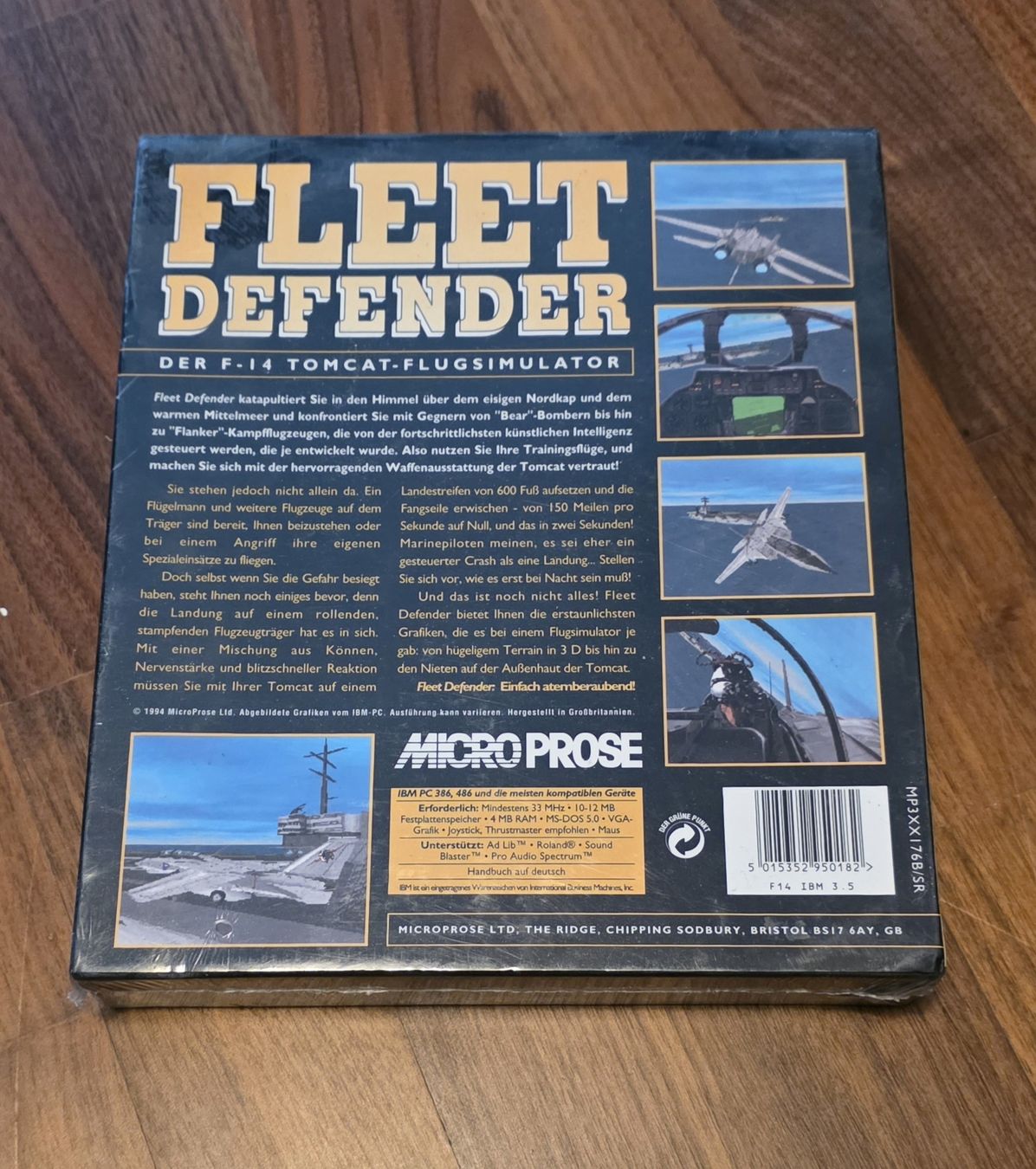 Giochi: Fleet Defender Big Box PC  Originalverpackt OVP  MicroProse – Nuovo (secondo la descrizione) da Jona venduto da AntonioSposito 1