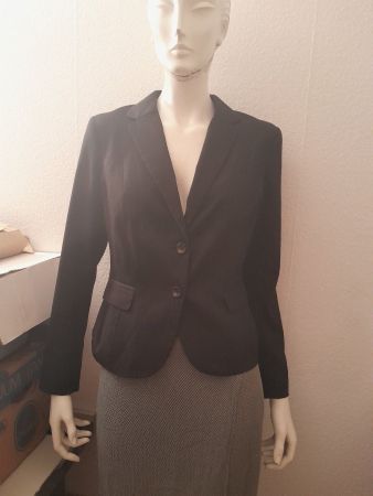 Schwarzer Blazer, Grösse 38,Herbst