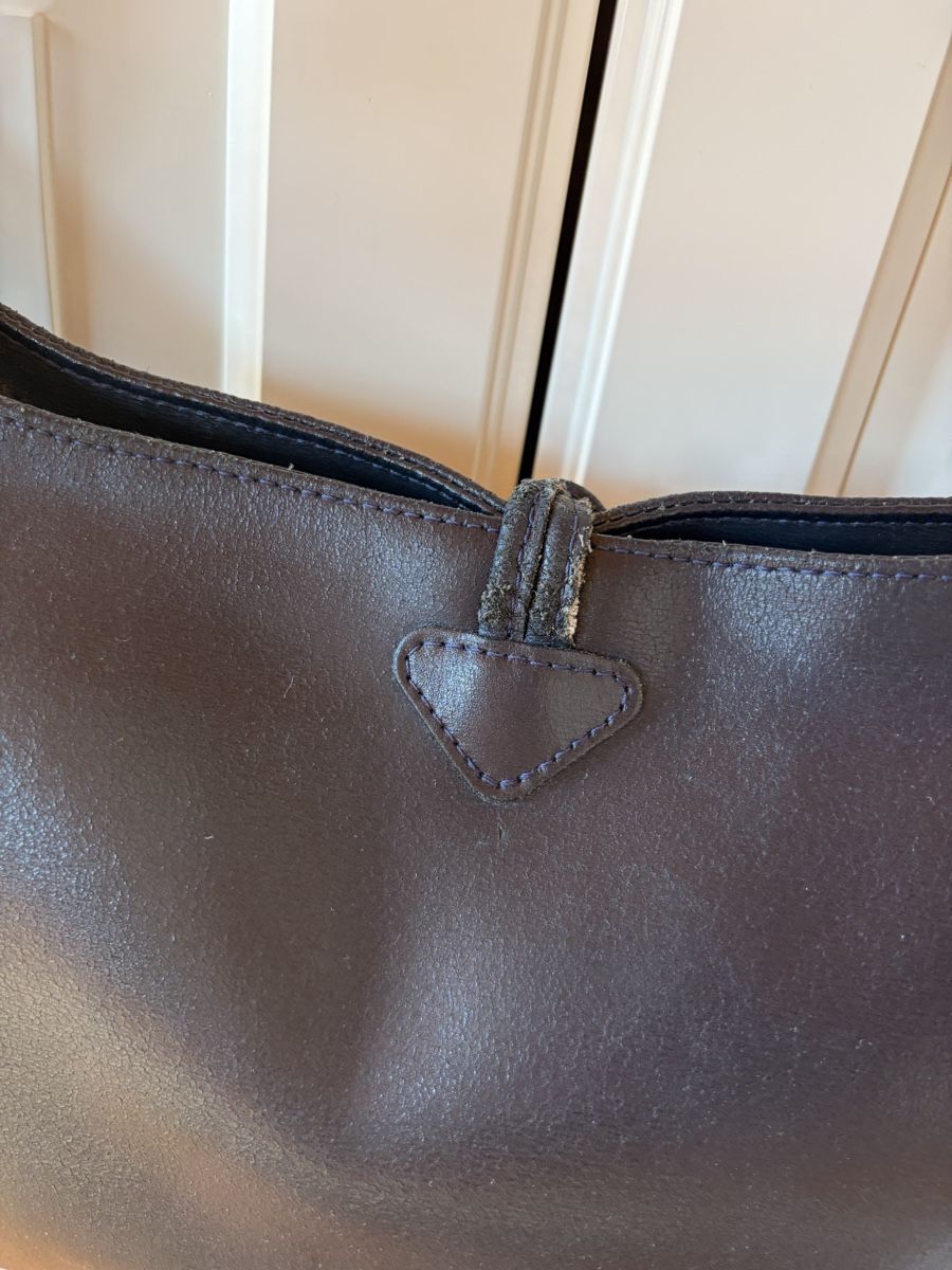 Borse da donna: Longchamp leather shoulder bag – Usato da St.Josefen venduto da lop_lh8d 4