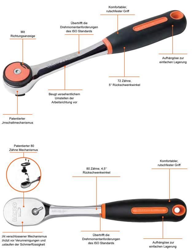 Bahco Tutti gli attrezzi: Bahco 7750-3/8 Umschaltknarre 3/8" – Nuovo e nell'imballaggio originale da Kägiswil venduto da nick333 1