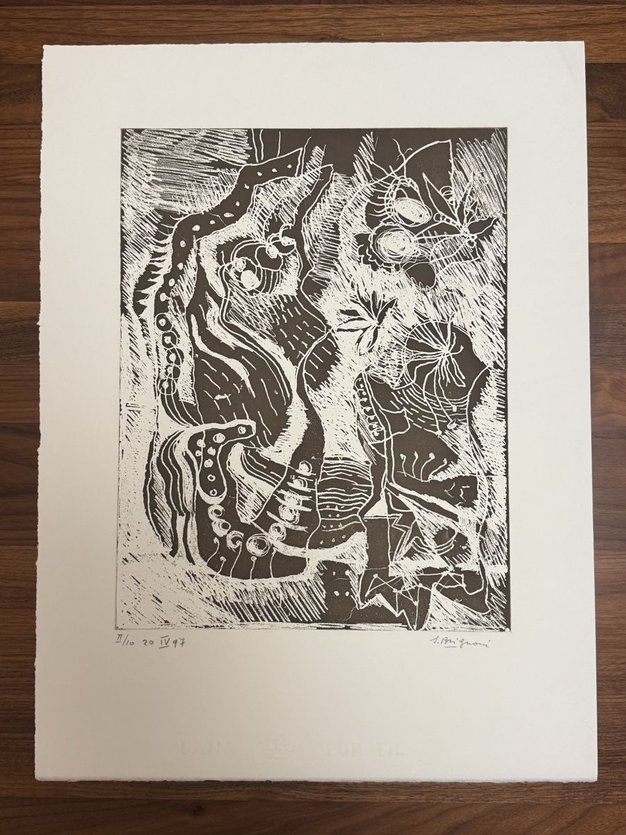 Grafica & Litografie: Serge Brignoni 1903–2002 - Radierung – Usato da Solothurn venduto da NUVICO