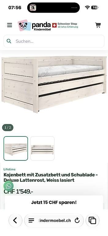 : Lit gigogne Lifetime – Gebraucht aus Attalens von Smith674 1