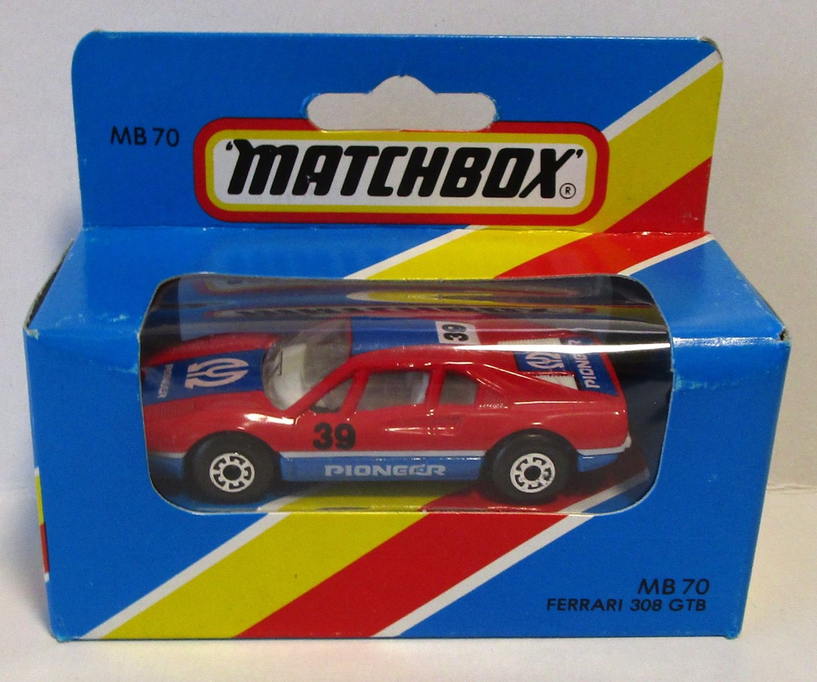 Ferrari Modellini d'auto: MATCHBOX FERRARI 308GTB - MB70 – Nuovo e nell'imballaggio originale da Chêne-Bourg venduto da breno56