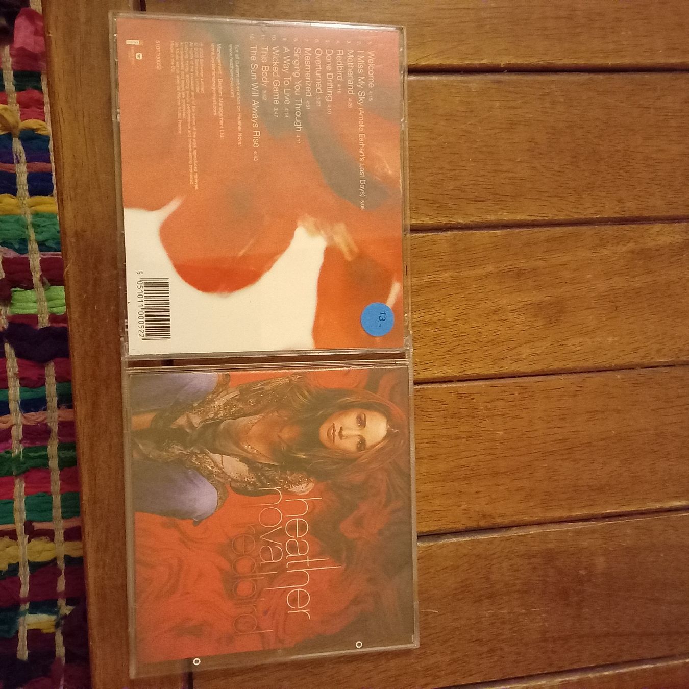 CD: heather nova - redbird – Usato da St-Cergue venduto da VeganWarrior