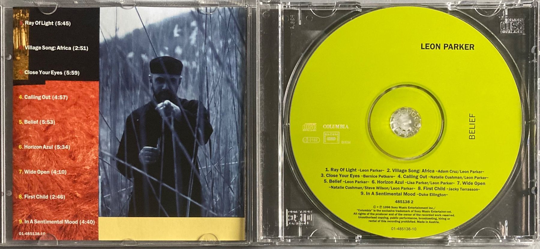 CD: LEON PARKER - BELIEF – Usato da Poliez-Pittet venduto da Newtown-Records 2