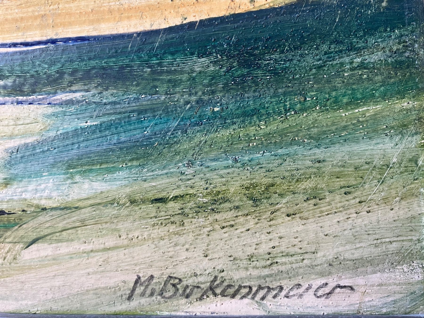 Tableaux: Ölgemälde, M. Birkenmeier – D'occasion à Wetzikon ZH par artefix 1