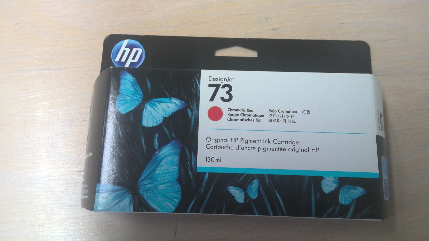 Hewlett Packard Cartucce per stampanti & toner: HP Tinte No. 73 Chromatic Red 130ml – Nuovo (secondo la descrizione) da Fehraltorf venduto da loremgmbh