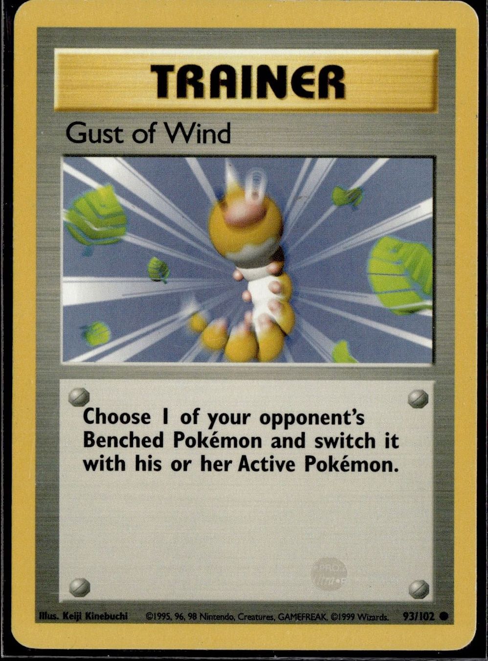 Pokémon Sammelbilder & Trading cards: Gust of Wind 93/102 Base Set – Gebraucht aus Zürich von pokemon_cards