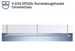 V-ZUG Dunstabzugshaube 6103000000 DFSG5c ChromeClass  55,cm