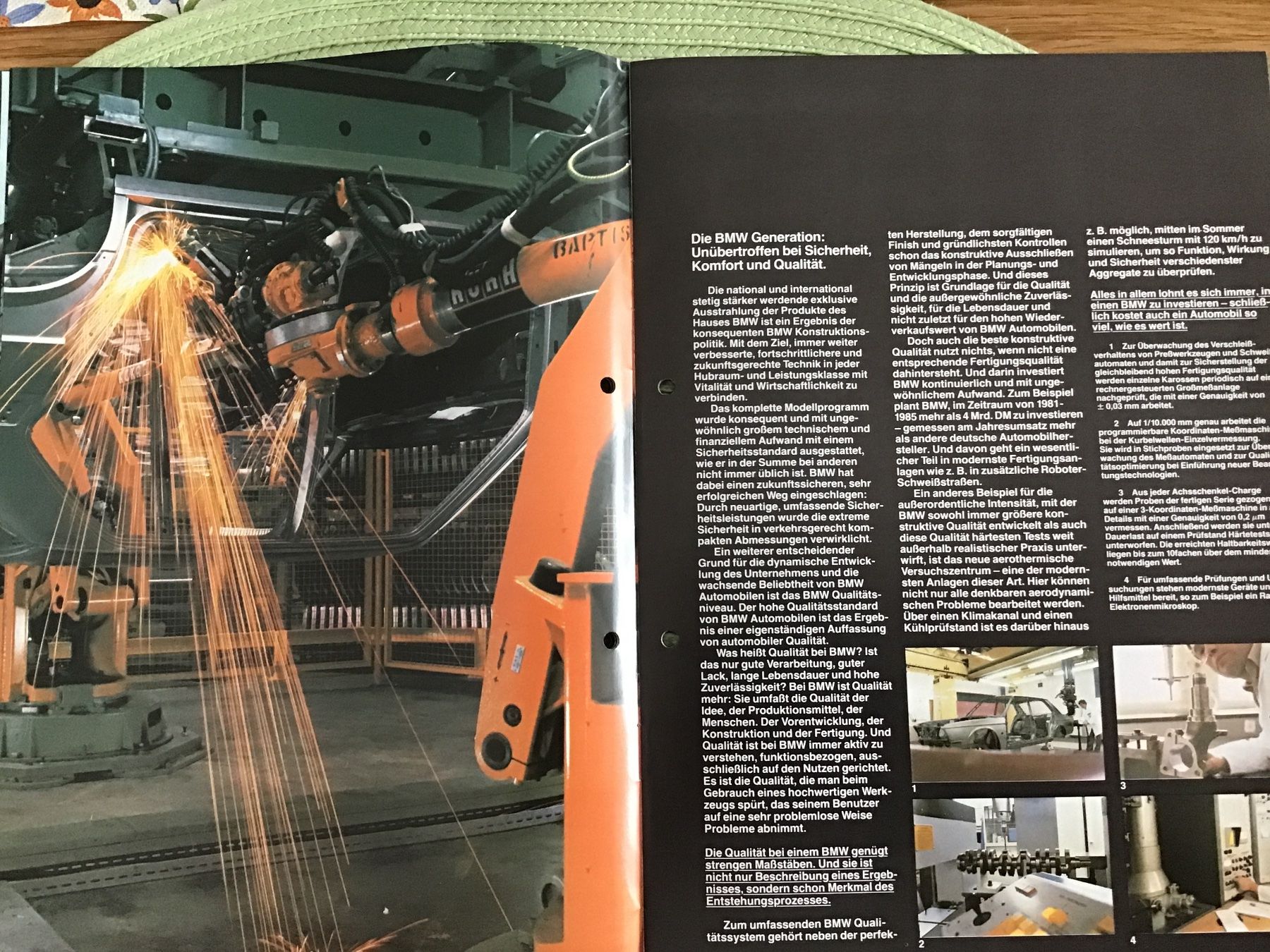 BMW Documenti: BMW-Programm 1981 Verkaufsprospekt gelocht 20 Seiten – Usato da Scherzingen venduto da Starseller62 2