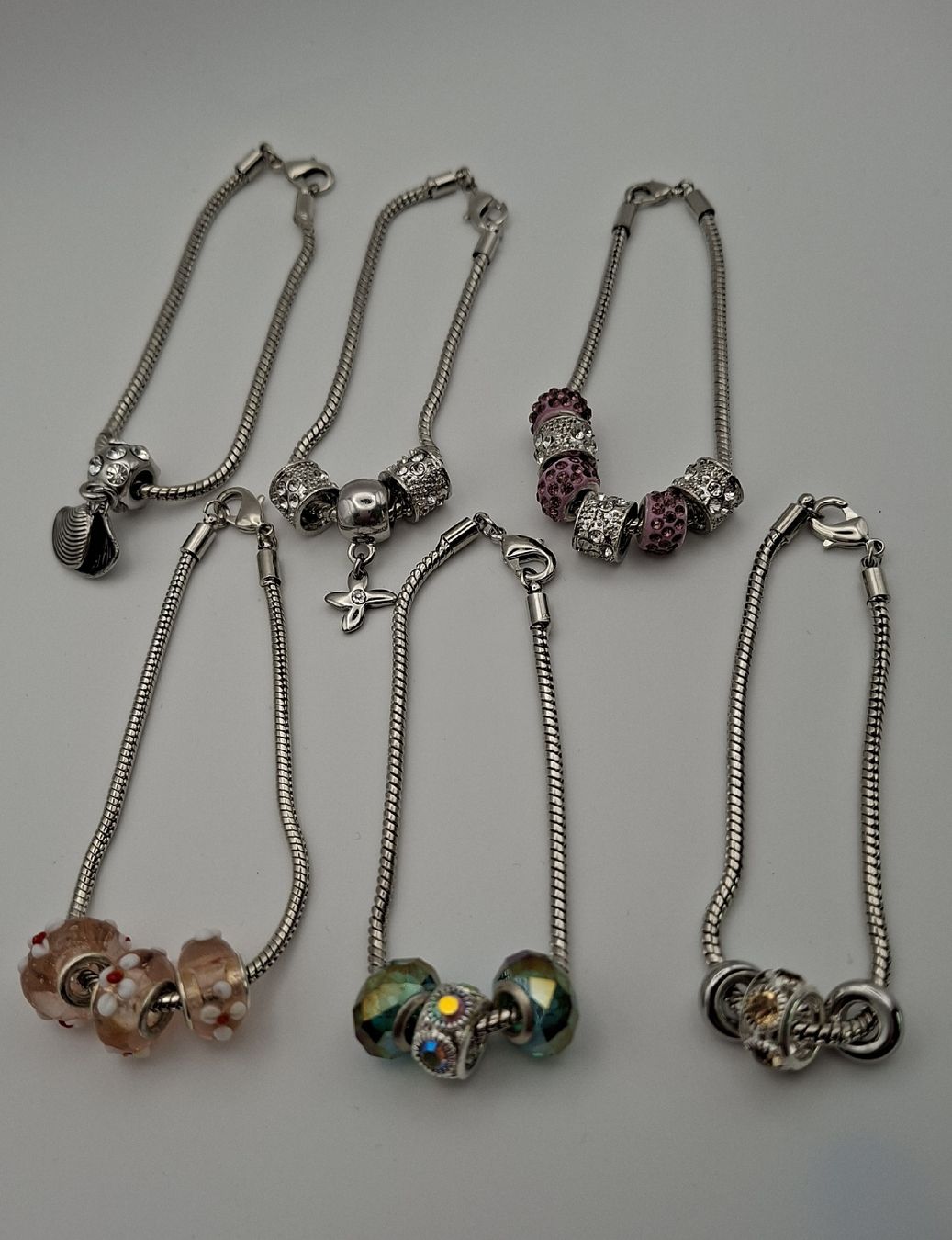 Altri gioielli: Charm-Armbänder-Set, 6 Stk. – Nuovo (secondo la descrizione) da Kriens venduto da Wolly85 3